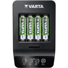 Зарядний пристрій VARTA LCD Smart Plus Charger + Акумулятор NI-MH AA 2100 мАг, 4 шт.