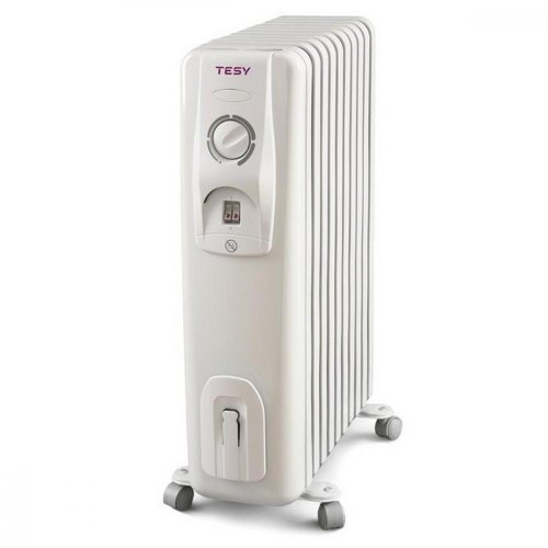 Оливний радіатор TESY CC 2008 E05 R 2 кВт, 3 режими обігріву, до 24 м2, 8 Т-образних секцій, мех. керування