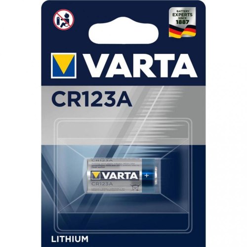 Батарейка VARTA  літієва CR123 блістер, 1 шт.