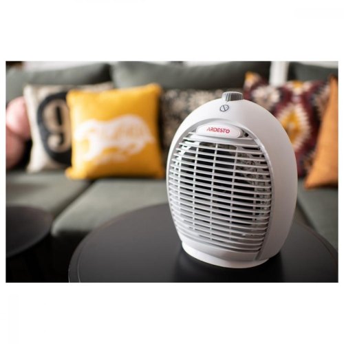 Тепловентилятор Ardesto FHK-2000GY 2000 Вт, спіральний нагрів. елемент, IP20, сірий