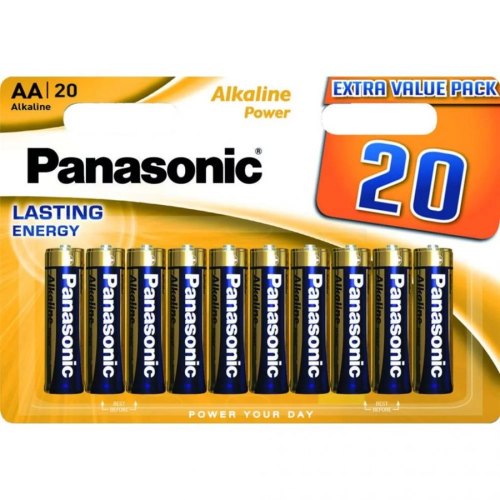 Батарейка Panasonic ALKALINE POWER лужна AA блістер, 20 шт.