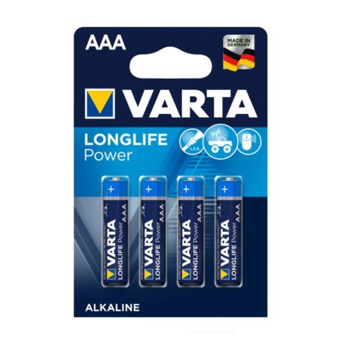 Батарейка VARTA LONGLIFE Power лужна AAA блістер, 4 шт.