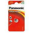 Батарейка Panasonic лужна LR44(A76, AG13, G13A, PX76, GP76A, RW82) блістер, 1 шт.