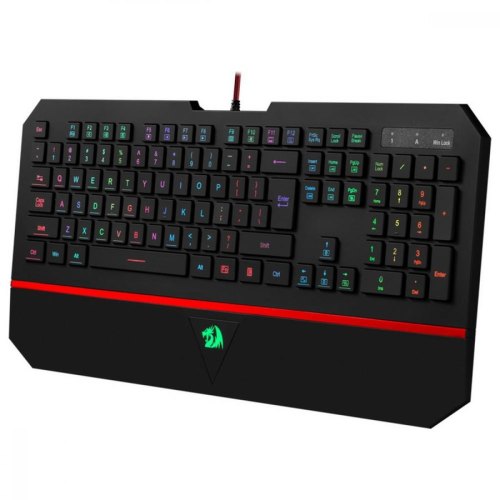 Клавіатура Redragon Karura2, ігрова, RGB, підставка, UKR, USB