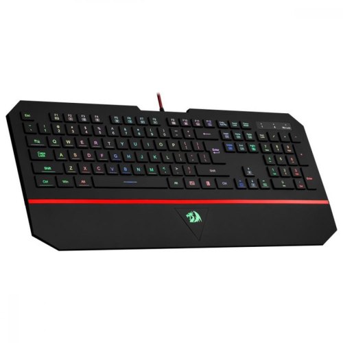 Клавіатура Redragon Karura2, ігрова, RGB, підставка, UKR, USB