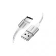 Кабель USB 2.0 AM-Type-C M, 1.5 м, 3.0A, (18W) Nickel Plating Aluminum Braid Білий, US288 UGREEN