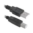 Кабель USB AM-BM, 5.0 м, чорний, USB04-17 Defender