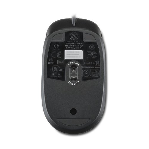 Мишка HP Optical Scroll, 3кн., 1000 dpi, чорна