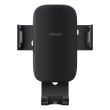 Автотримач Baseus Metal Age 2 Gravity Car Mount (Air Outlet Version) Black (SUJS000001)