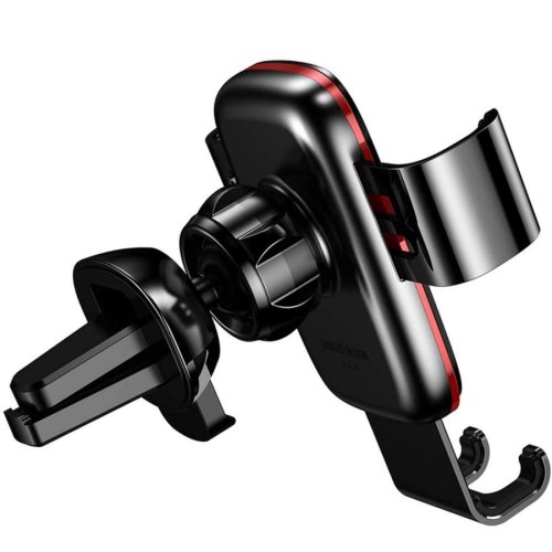 Автотримач Baseus Metal Age 2 Gravity Car Mount (Air Outlet Version) Black (SUJS000001)