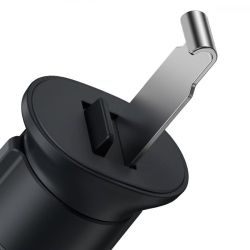 Автотримач Baseus Metal Age 2 Gravity Car Mount (Air Outlet Version) Black (SUJS000001)