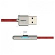 Кабель USB3.1 AM-Lightning M, 2 м, 1.5A, 90° з кольоровою індикацією Червоний, CAL7C Baseus
