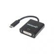 Перехідник USB3.1 Type-C --> DVI (F), Manhattan