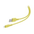 Кабель USB AM-Lightning M, 1.2 м, 2.4A, Жовтий, CALDC Baseus