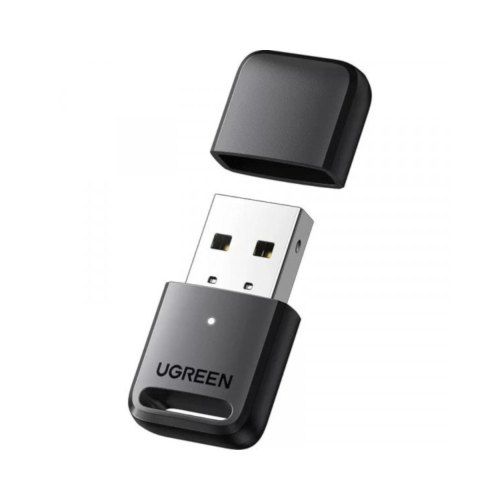Адаптер Bluetooth 5.0 USB  RTL8761BUV CM390 UGREEN Сірий