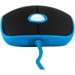 Мишка  Modecom MC-M111, 3кн., 1600dpi, чорно-синя