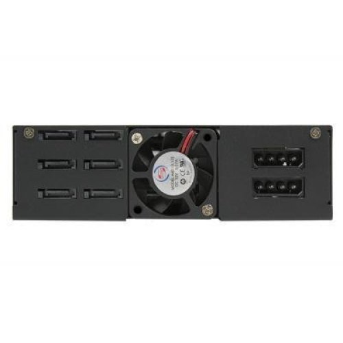 Бекплейн Chieftec CMR-625 1x5.25 -> 6x2.5 HDDs Hot-Swap Metal