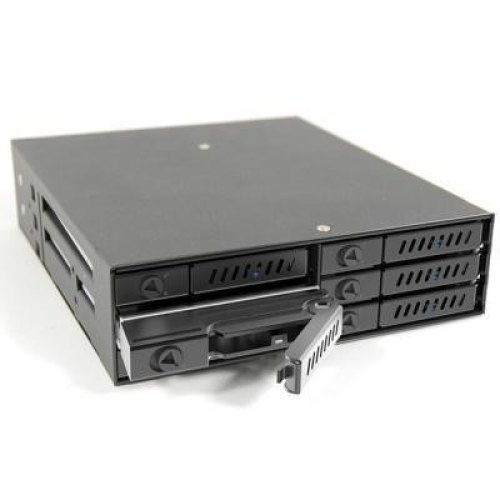 Бекплейн Chieftec CMR-625 1x5.25 -> 6x2.5 HDDs Hot-Swap Metal