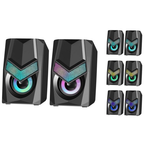 Акустична система 2.0 Defender Solar 1 6Вт RGB USB
