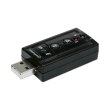 Звукова плата  USB Manhattan 3D 7.1 Surround RTL