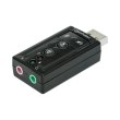 Звукова плата  USB Manhattan 3D 7.1 Surround RTL