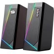 Акустична система  2.0 Redragon Anvil GS520, 6Вт (RMS) USB, 3.5мм чорна