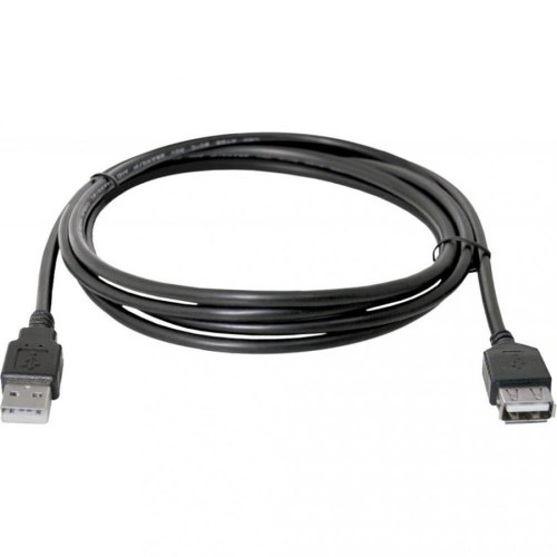 Кабель USB AM-AF (продовжувач), 5.0 м, чорний, USB02-17 Defender