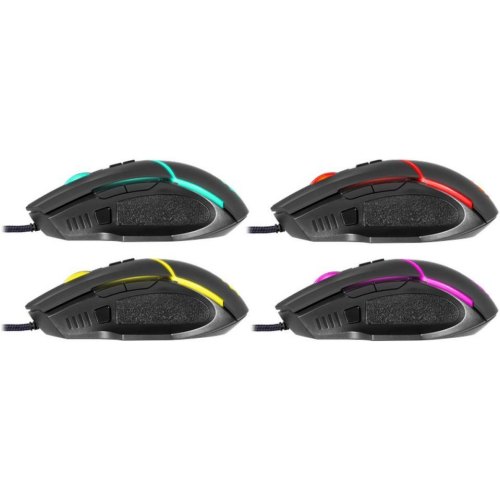 Мишка Defender Warfame GM-880L ігрова, 12800dpi., 8кн., RGB