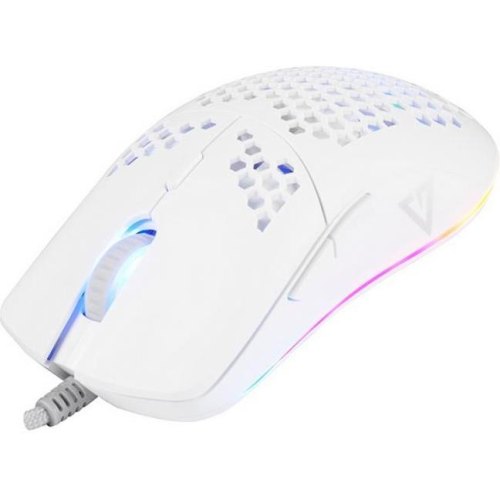 Мишка  Modecom Shinobi 3327 Volcano, ігрова, 5200dpi., 6кн., біла