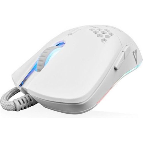Мишка  Modecom Shinobi 3327 Volcano, ігрова, 5200dpi., 6кн., біла