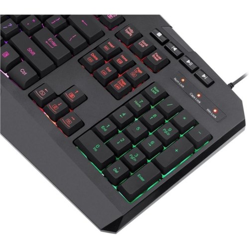 Клавіатура ігрова Redragon Harpe2 UKR RGB підставка USB