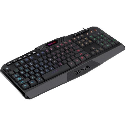 Клавіатура ігрова Redragon Harpe2 UKR RGB підставка USB