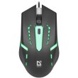 Мишка Defender Hit MB-601, 4 кн. 1200 dpi, 7 кол. підсвітки