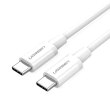 Кабель USB 2.0 Type-C M-M, 2 м, (18W) Білий, ABS Cover US264 UGREEN