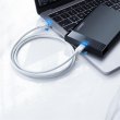 Кабель USB 2.0 Type-C M-M, 2 м, (18W) Білий, ABS Cover US264 UGREEN