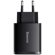 МЗП Baseus Compact Quick Charger 2U+C 30W EU Black