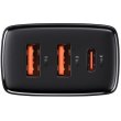 МЗП Baseus Compact Quick Charger 2U+C 30W EU Black
