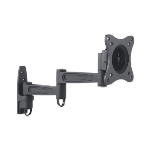 Кріплення для ТВ Manhattan MH TV 13 - 32 423670 VESA100х100/Max 15kg/Double-Link Swing Arm/Black