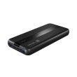 УМБ Natec 10000mah Trevi SlimQ 2xUSB QC 3.0 20W +PD Type-C18W чорна