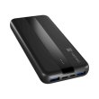 УМБ Natec 10000mah Trevi SlimQ 2xUSB QC 3.0 20W +PD Type-C18W чорна