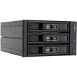 Бекплейн Chieftec CBP-2131SAS 2x5.25 -> 3x3.5 HDDs Hot-Swap Aluminium