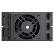 Бекплейн Chieftec CBP-2131SAS 2x5.25 -> 3x3.5 HDDs Hot-Swap Aluminium