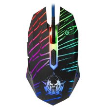 Мишка Defender Dark Agent GM-590L (+ килимок), 6 кн. до 12800 dpi