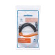 Кабель USB AM-Type-C M, 3.0м, чорний, Manhattan