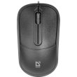 Мишка Defender ISA-531, 3кн., 1000dpi, чорна