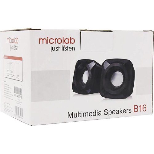 Акустична система 2.0 Microlab B-16, USB, чорна
