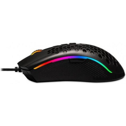 Мишка Redragon Storm M808 RGB Optical, ігрова, 12400dpi., 7кн., Ultralight чорна