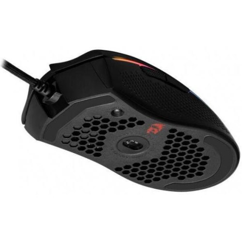 Мишка Redragon Storm M808 RGB Optical, ігрова, 12400dpi., 7кн., Ultralight чорна