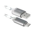 Кабель USB AM-micro BM, 1.0 м, сірий, 08-03LT Defender