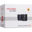 Акустична система 2.0 Microlab B-23, 6Вт MDF USB чорна